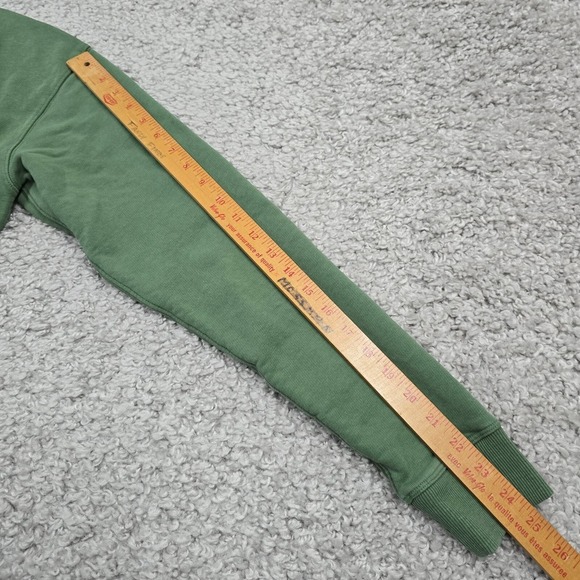 Allbirds Sweater Women Medium Green R&R Sweatshirt Pima Cotton Athleisure Lounge - Picture 8 of 9
